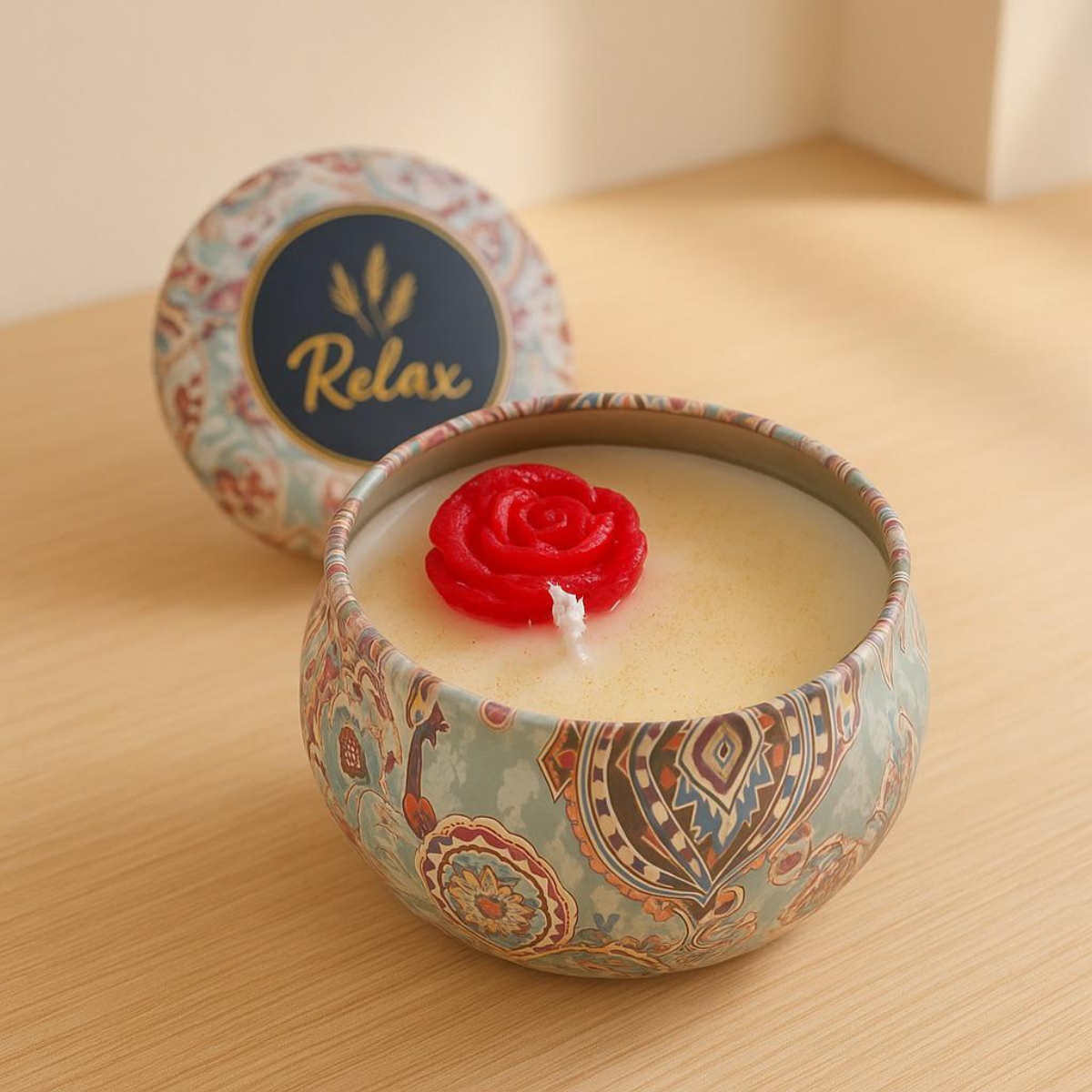 candle in cans - model 02