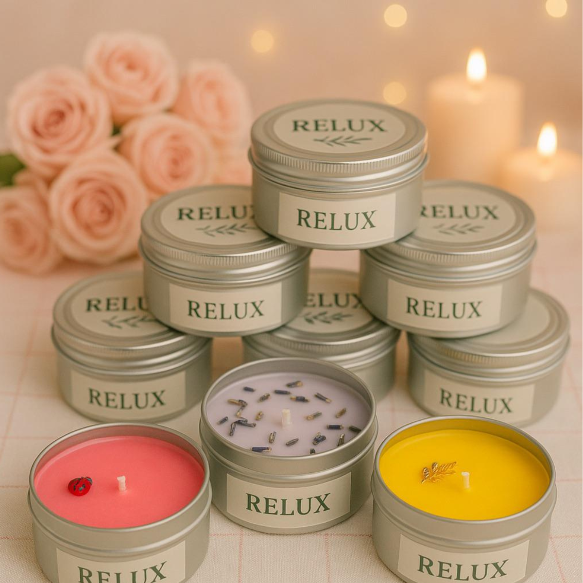 candle in cans - model 04